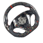 Forged Carbon Fiber & Leather Steering Wheel - Chevrolet Corvette C7 (2014–2020) - Exotics Carbon Design
