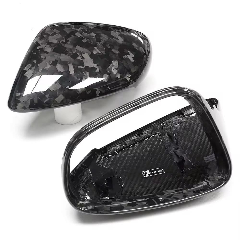 Forged Carbon Fiber Mirror Caps – Porsche 911 992 (2019–2024) - Exotics Carbon Design