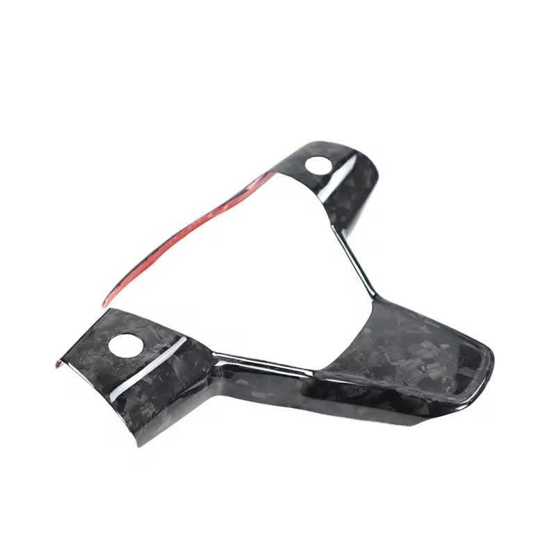 Forged Carbon Fiber Steering Wheel Trim – Tesla Model 3/Y (2017–2023) - Exotics Carbon Design