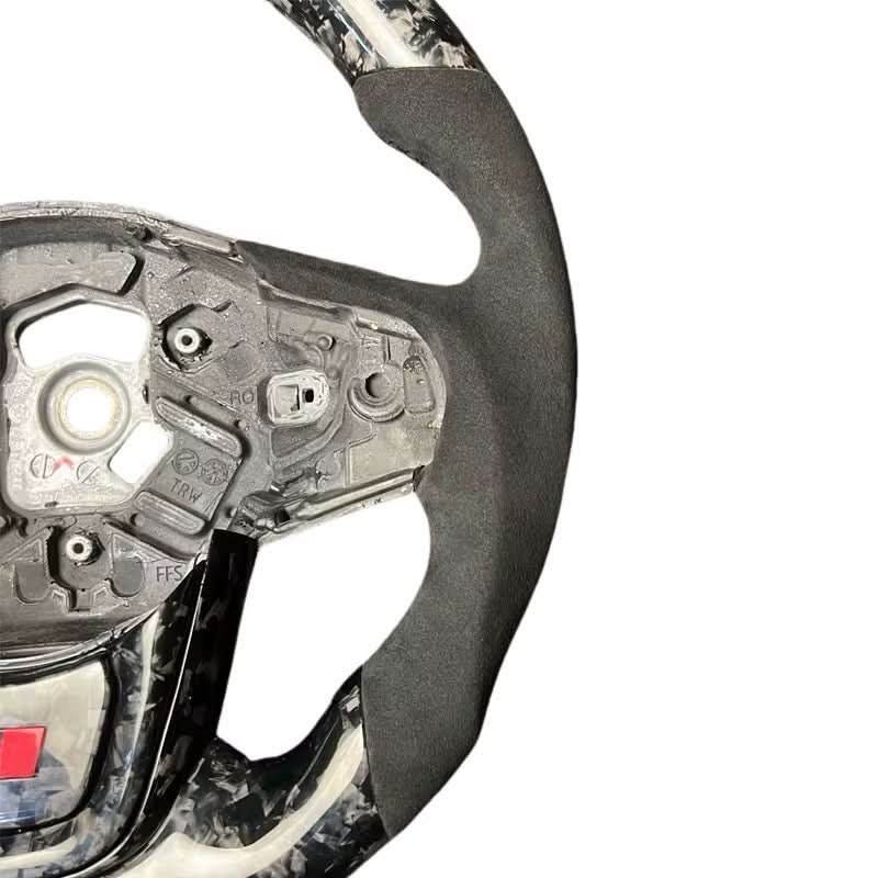Forged Carbon Fiber Steering Wheel with Alcantara – Toyota GR Supra A90 / A91 (2020–2024) - Exotics Carbon Design