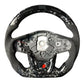 Forged Carbon Fiber Steering Wheel with Alcantara – Toyota GR Supra A90 / A91 (2020–2024) - Exotics Carbon Design