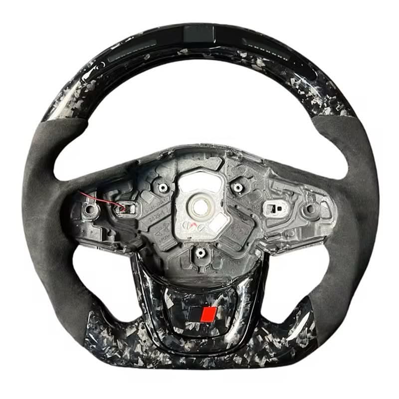 Forged Carbon Fiber Steering Wheel with Alcantara – Toyota GR Supra A90 / A91 (2020–2024) - Exotics Carbon Design