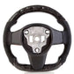 Forged Carbon Race Inspired Steering Wheel with LED RPM Display – Tesla Model 3 / Model Y (2017–2023) - Exotics Carbon Design