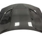 Full Carbon Fiber Hellcat Style Vented Front Hood – Dodge Charger (2015–2020) - Exotics Carbon Design