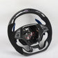Full Carbon Fiber LED Steering Wheel with Alcantara Grips - Chevrolet Camaro (2016–2024) - Exotics Carbon Design