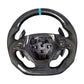 Full Carbon Fiber Perforated Leather Grips Steering Wheel - Chevrolet Camaro (2016–2024) - Exotics Carbon Design