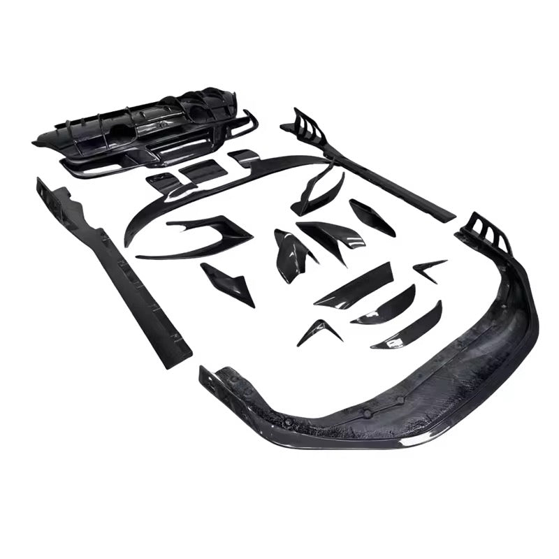 Full Exotic Design Carbon Fiber Aero Kit – Ferrari F8 Tributo (2020–2024) - Exotics Carbon Design