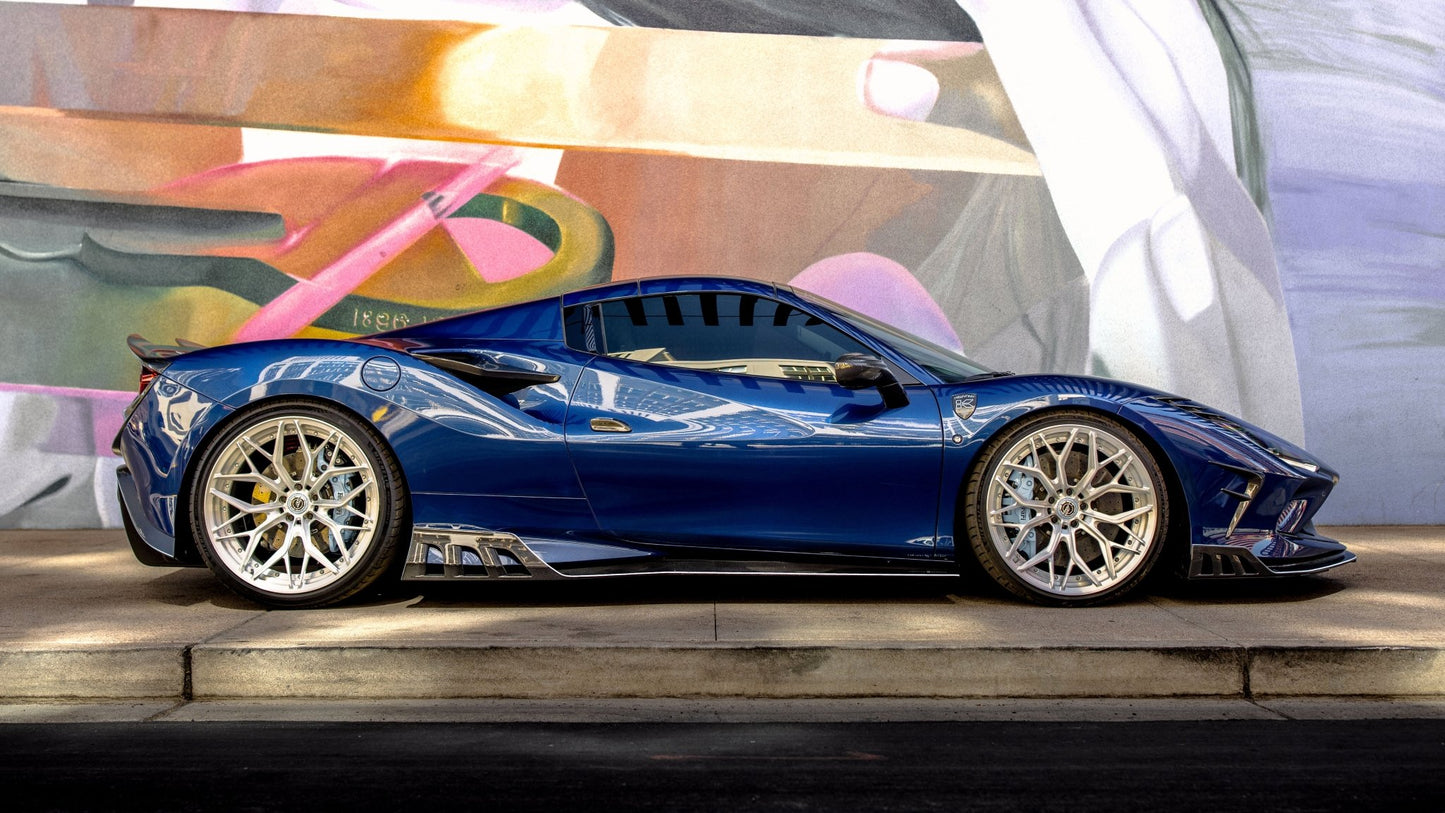 Full Exotic Design Carbon Fiber Aero Kit – Ferrari F8 Tributo (2020–2024) - Exotics Carbon Design