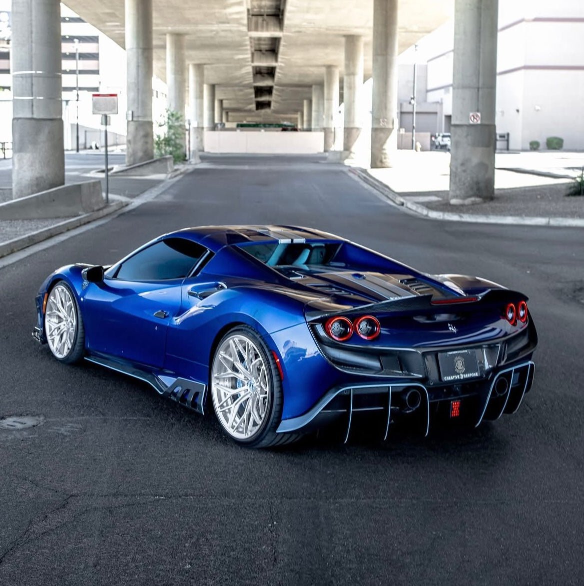 Full Exotic Design Carbon Fiber Aero Kit – Ferrari F8 Tributo (2020–2024) - Exotics Carbon Design