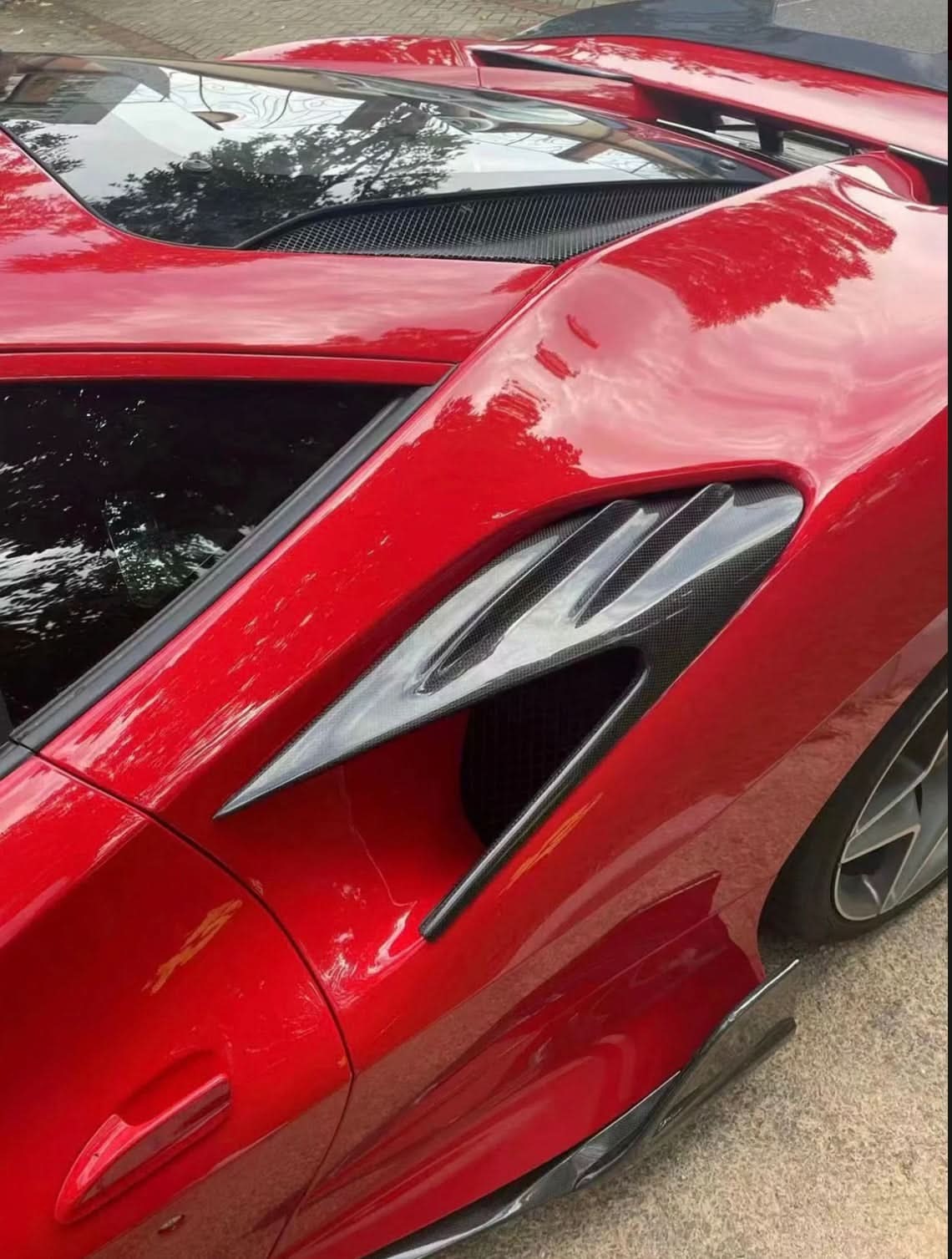 Full MSY Carbon Fiber Body Kit – Ferrari F8 Tributo - Exotics Carbon Design