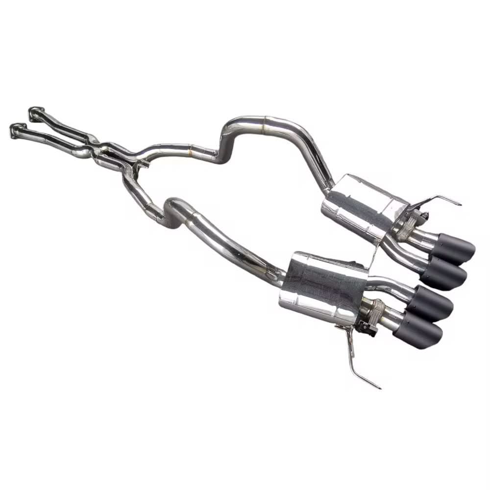 Full Performance Stainless Steel Cat - Back Exhaust System – Chevrolet Corvette C7 - Exotics Carbon Design