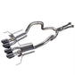 Full Performance Stainless Steel Cat - Back Exhaust System – Chevrolet Corvette C7 - Exotics Carbon Design
