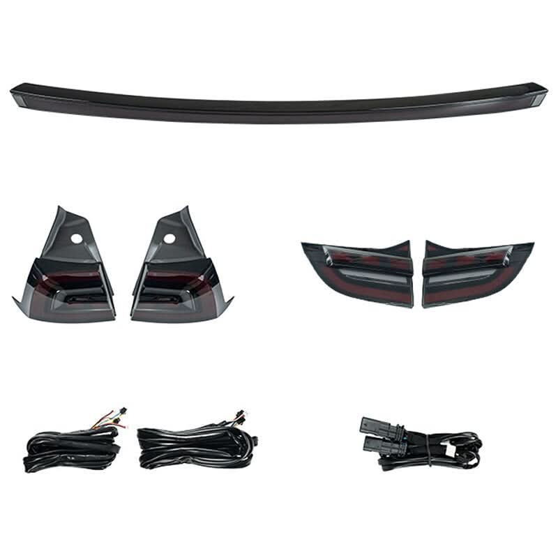 Full Width LED Tail Light Sequential Turn Signal – Tesla Model Y (2017 - 2022) - Exotics Carbon Design