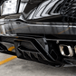 Gloss Black Rear Diffuser – Chevrolet Corvette C8 (2020–2024) - Exotics Carbon Design