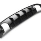 Gloss Black Rear Diffuser – Dodge Charger (2015–2023) - Exotics Carbon Design
