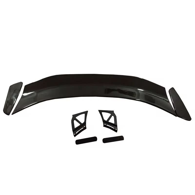 GT4 Style Carbon Fiber Rear Wing – Porsche 718 Boxster/Cayman (2017–2024) - Exotics Carbon Design