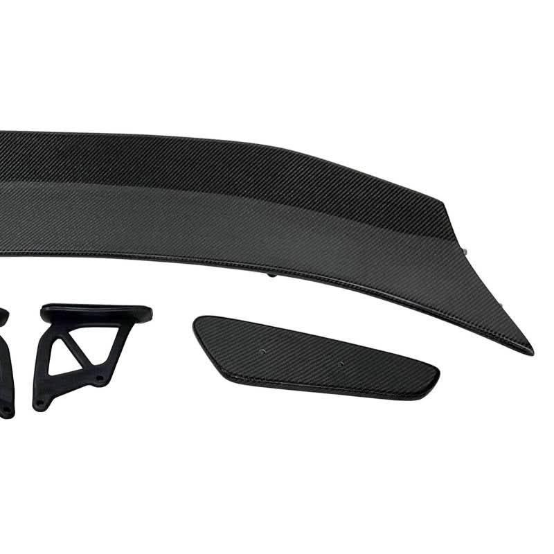 GT4 Style Carbon Fiber Rear Wing – Porsche 718 Boxster/Cayman (2017–2024) - Exotics Carbon Design