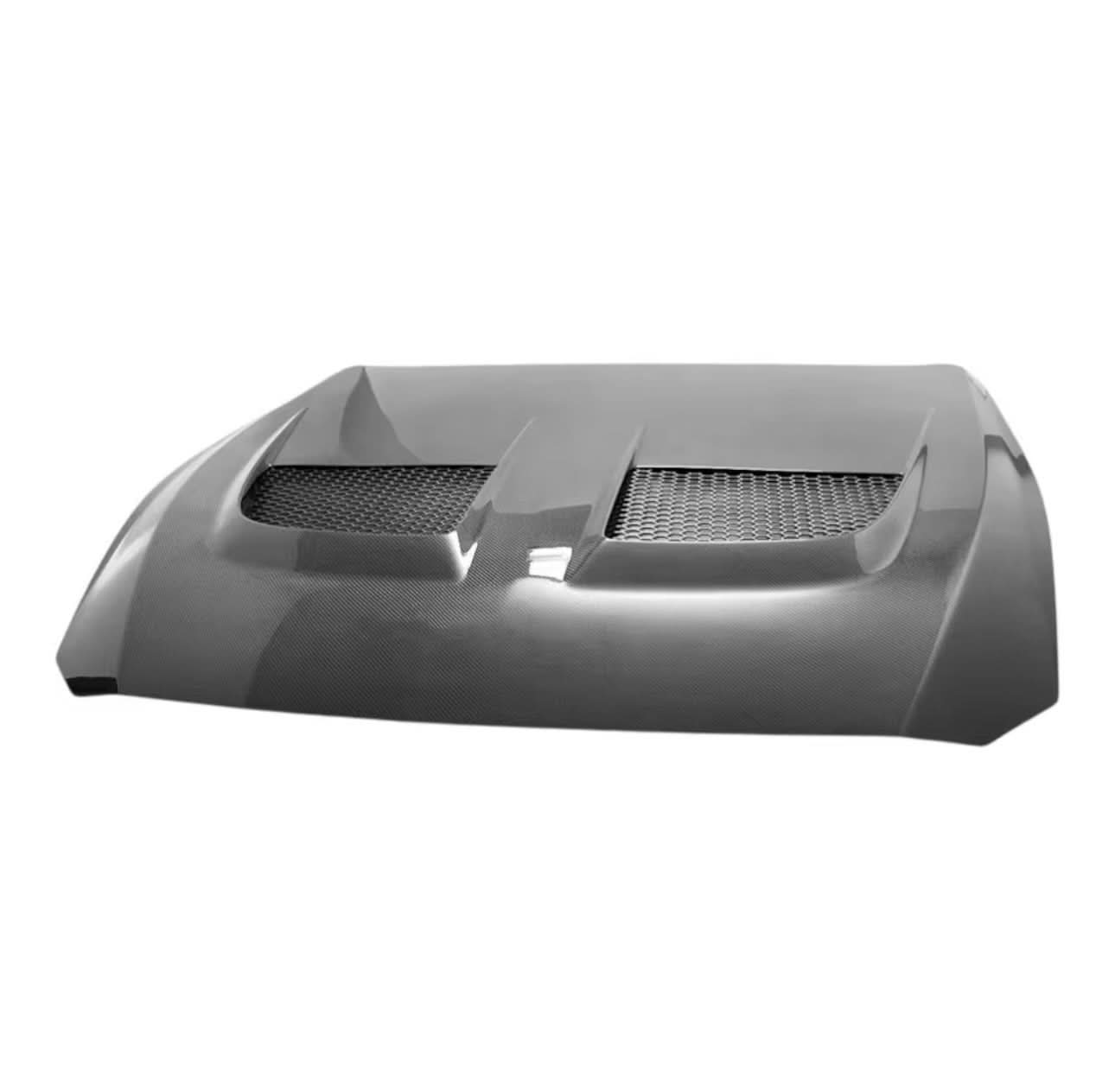 GTD Style Carbon Fiber Vented Front Hood – Ford Mustang (2024+) - Exotics Carbon Design