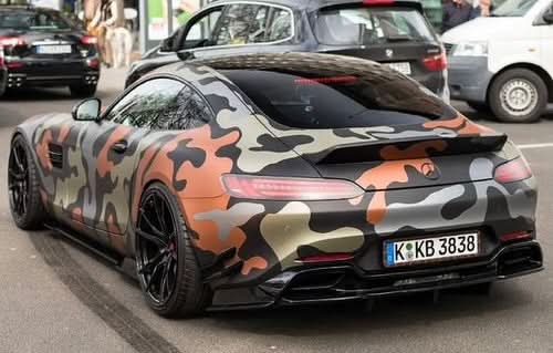 GTR Style Carbon Fiber Trunk Wing - Mercedes - AMG GT / GTS / GTC - Exotics Carbon Design