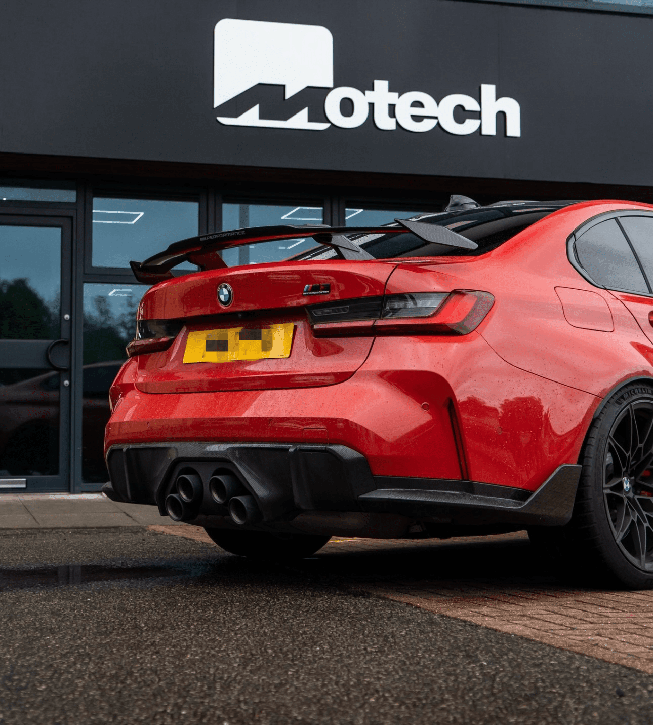 GTS Style Carbon Fiber High Spoiler – BMW G80 M3 / G82 M4 - Exotics Carbon Design