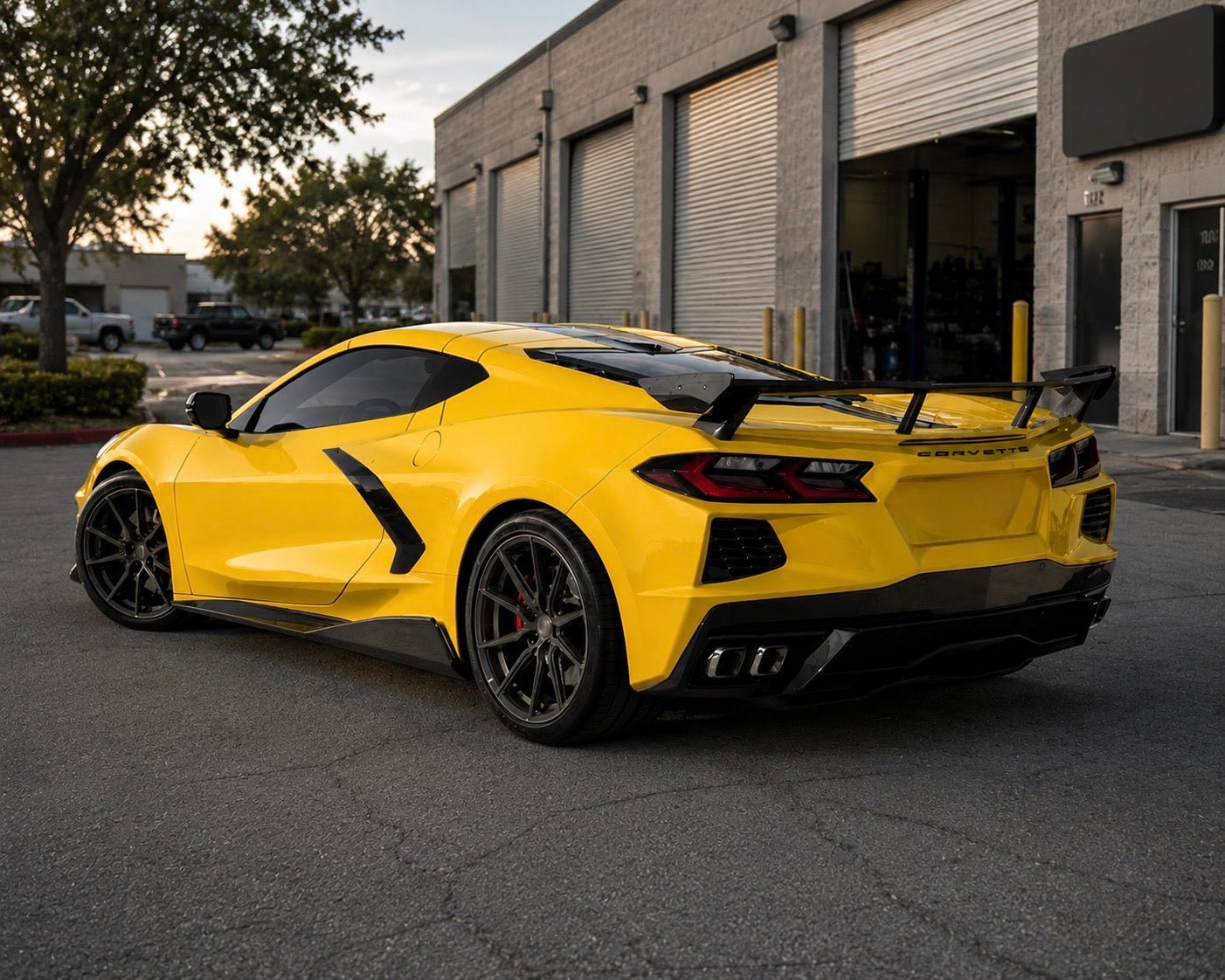 High Quality Carbon Fiber Wing - Chevrolet Corvette C8 (2020–2024) - Exotics Carbon Design