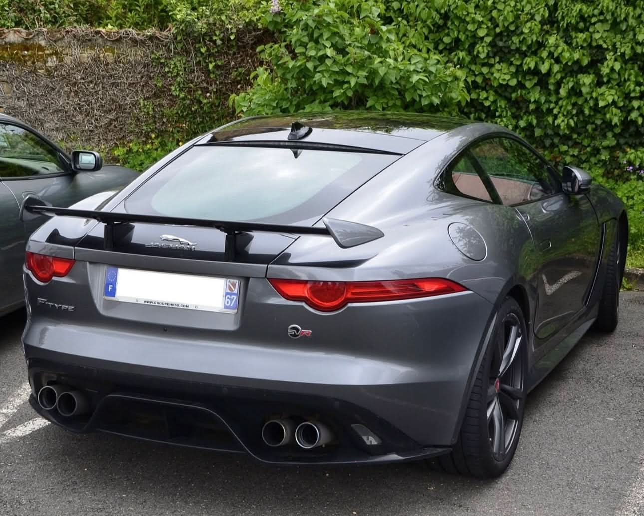 Jaguar F - Type (2013–2016) Carbon Fiber Rear Spoiler - Exotics Carbon Design