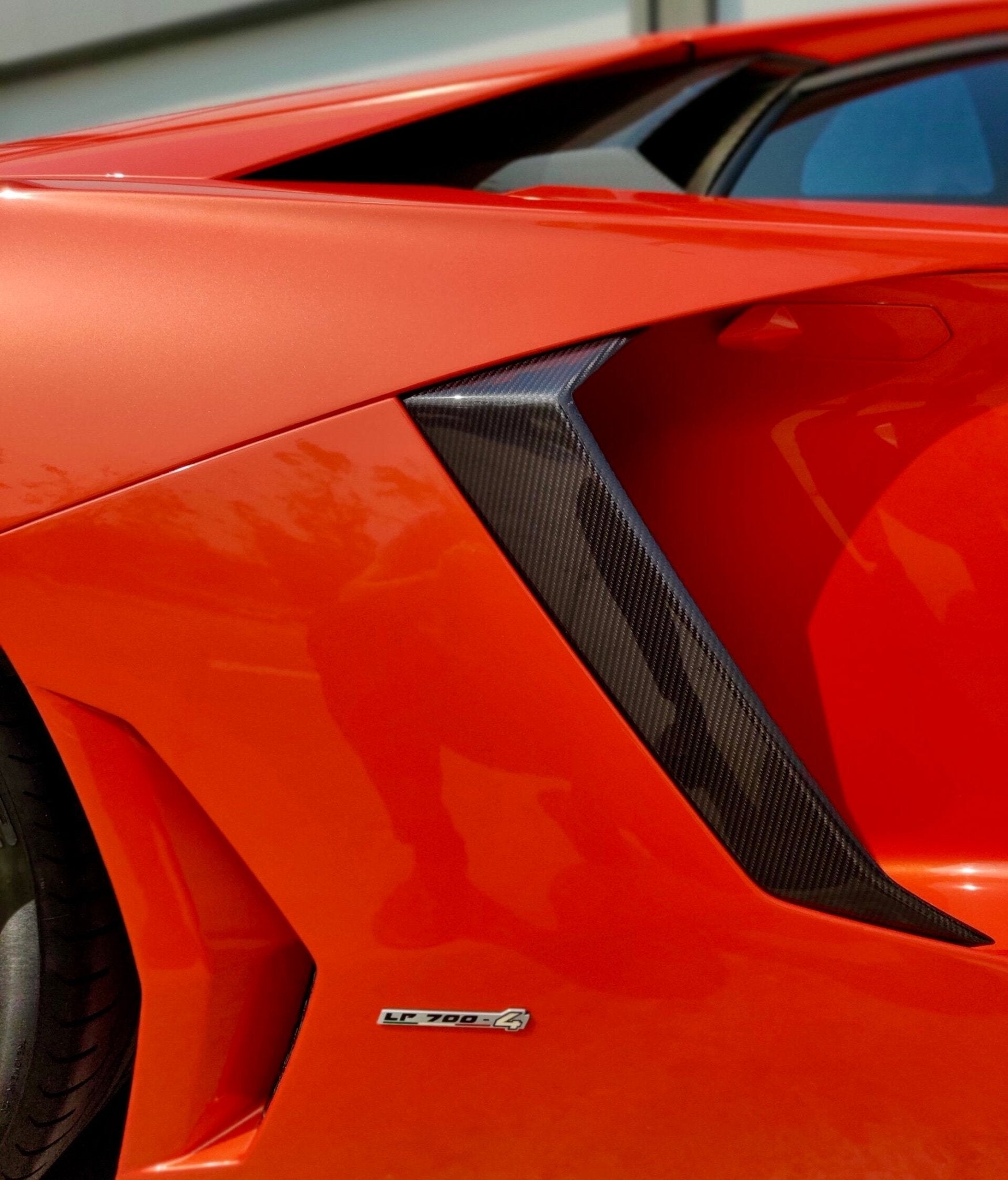 Lamborghini Aventador Carbon Fiber Side Vents - Exotics Carbon Design