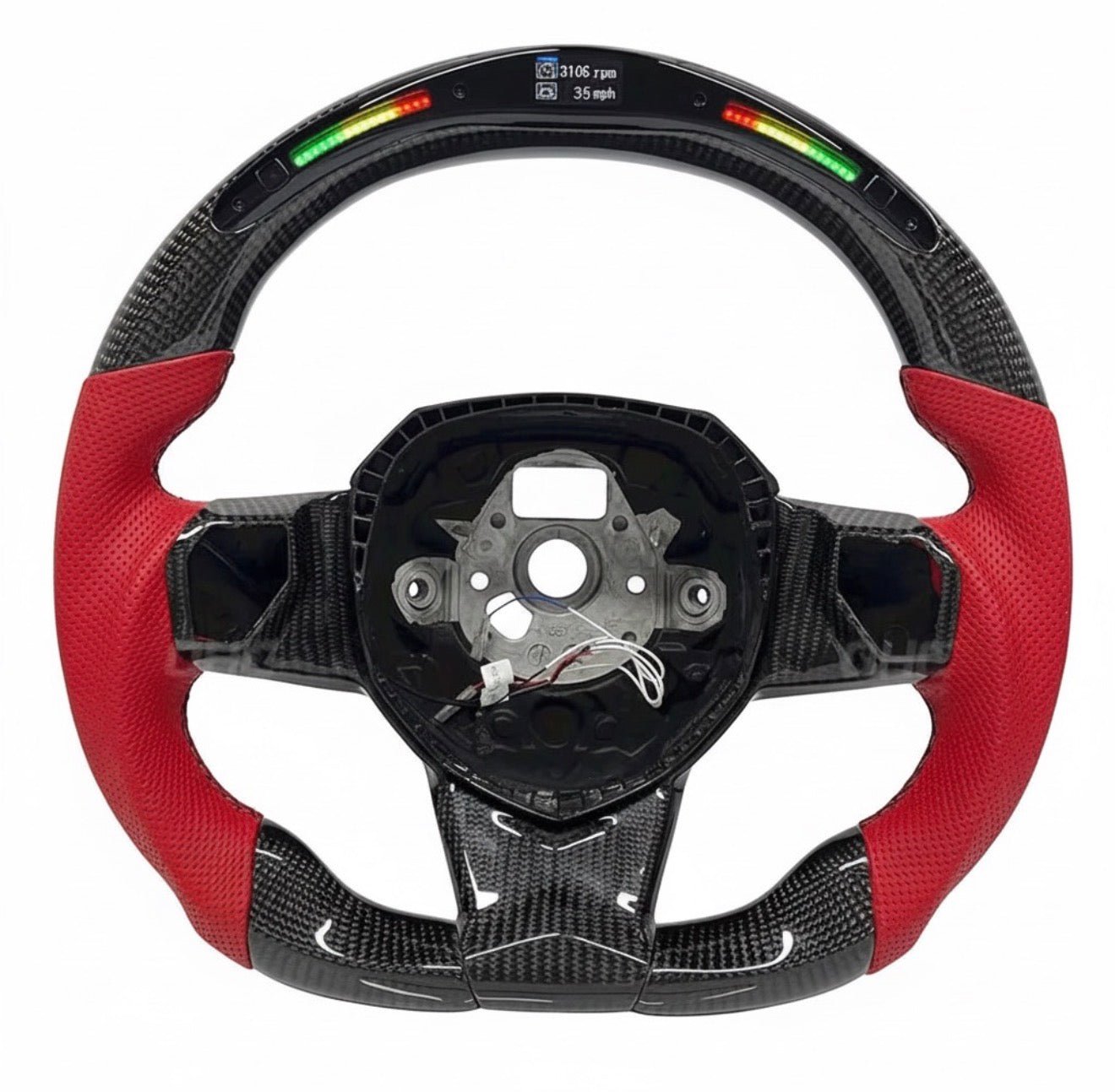 Lamborghini Aventador Carbon Fiber Steering Wheel - Exotics Carbon Design