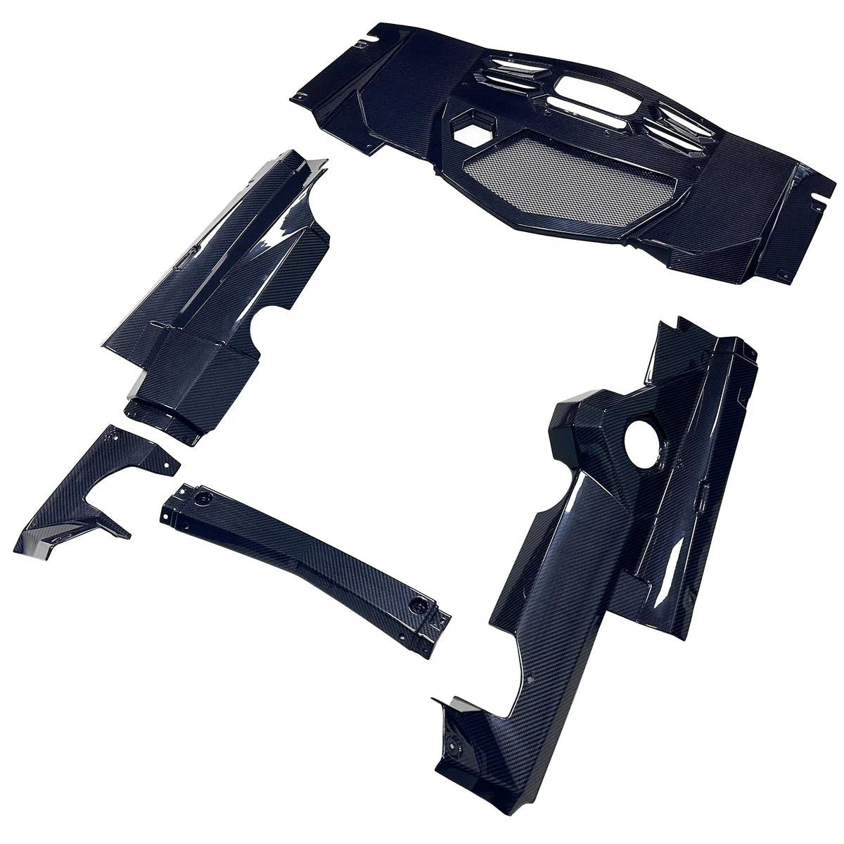 Lamborghini Aventador LP700 - Carbon Fiber Engine Compartment Cover - Exotics Carbon Design