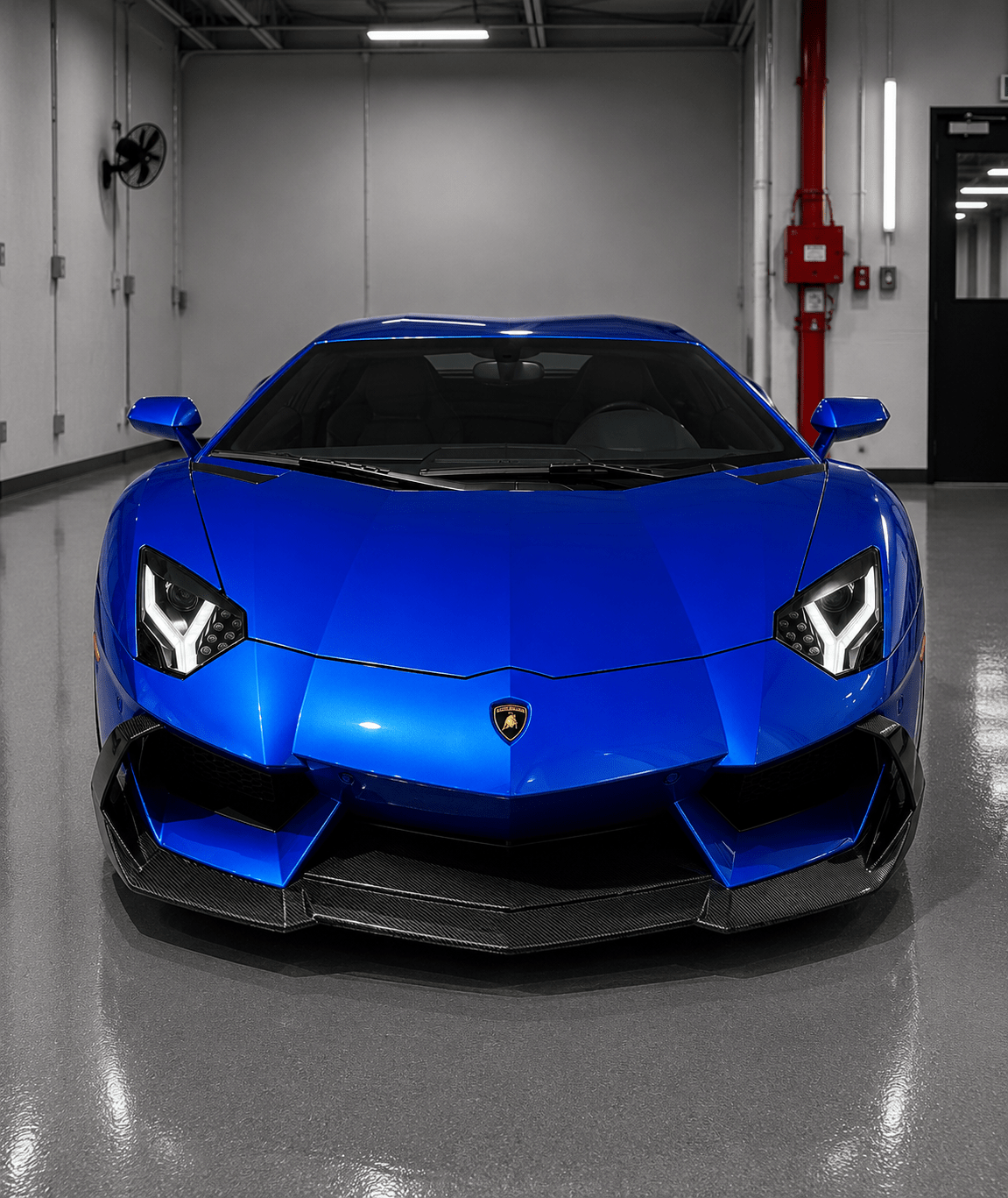 Lamborghini Aventador LP700 – Carbon Fiber Front Lip - Exotics Carbon Design