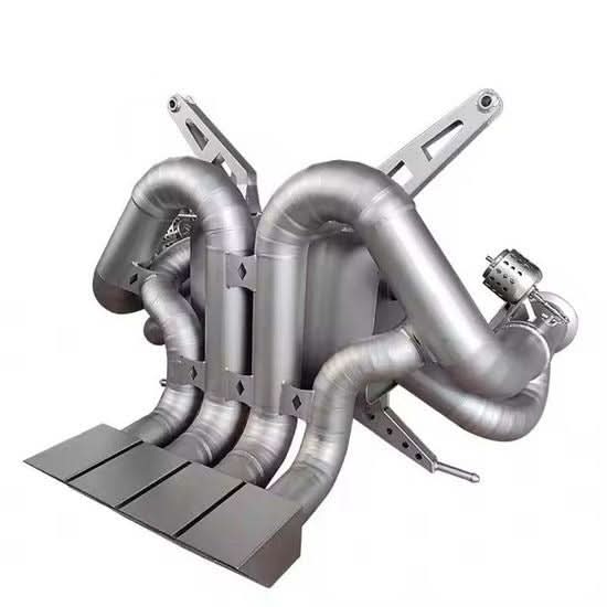 Lamborghini Aventador LP700 - Exotic Design Titanium Valved Catback Exhaust System - Exotics Carbon Design