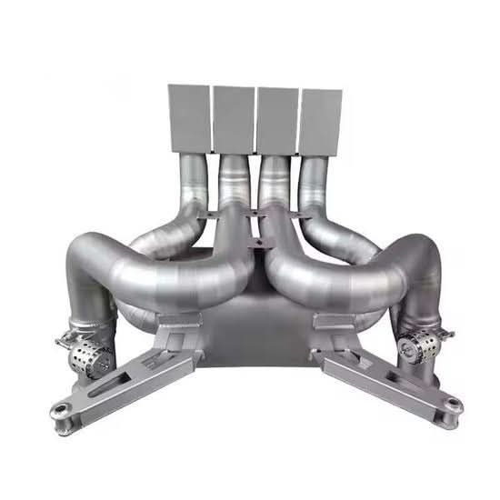 Lamborghini Aventador LP700 - Exotic Design Titanium Valved Catback Exhaust System - Exotics Carbon Design