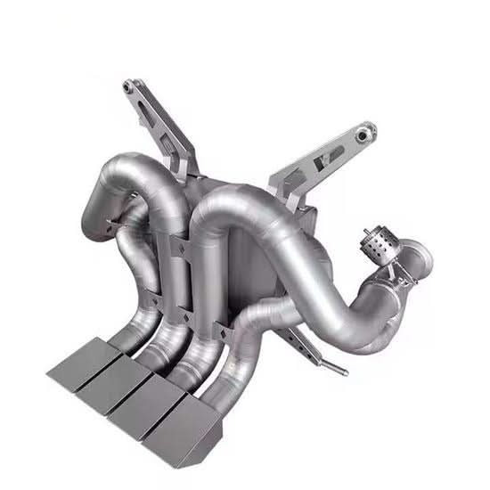 Lamborghini Aventador LP700 - Exotic Design Titanium Valved Catback Exhaust System - Exotics Carbon Design