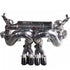Lamborghini Aventador LP700 - Stainless Steel Extreme Performance Catback Exhaust System - Exotics Carbon Design