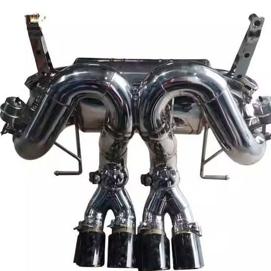 Lamborghini Aventador LP700 - Stainless Steel Extreme Performance Catback Exhaust System - Exotics Carbon Design