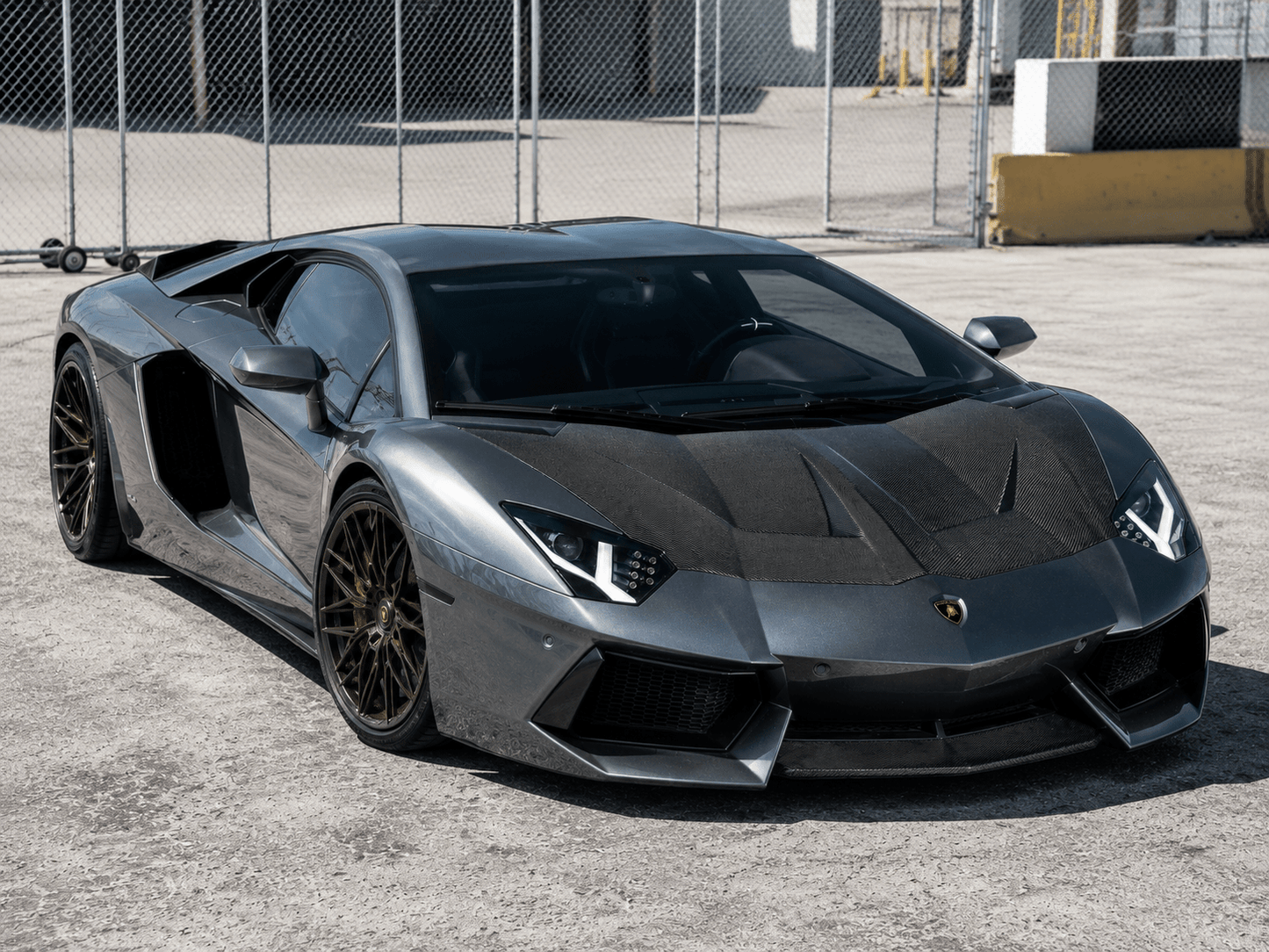 Lamborghini Aventador LP700/LP720 (2012-2020) - Carbon Fiber Front Bonnet - Exotics Carbon Design