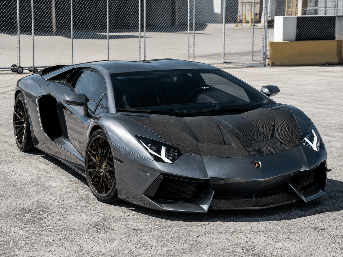 Lamborghini Aventador LP700/LP720 (2012-2020) - Carbon Fiber Front Bonnet - Exotics Carbon Design