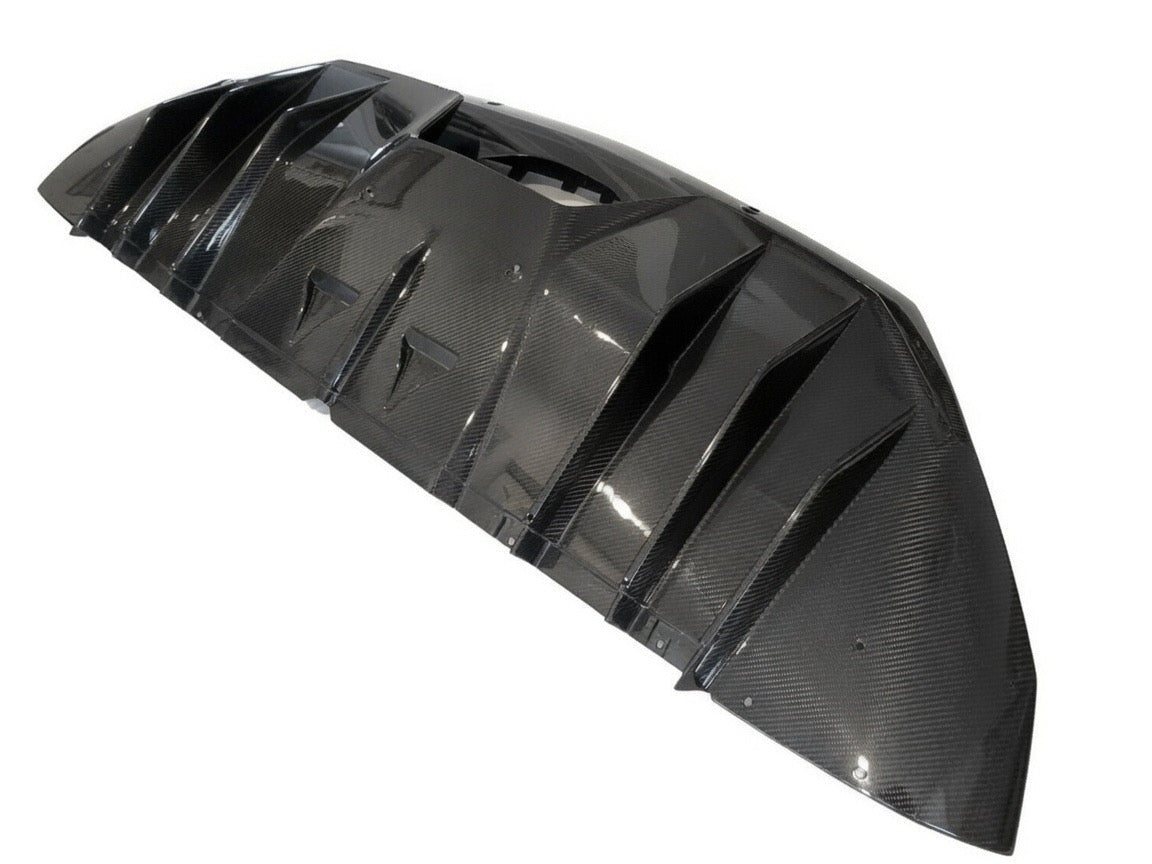 Lamborghini Aventador S – VSR Style Carbon Fiber Rear Diffuser - Exotics Carbon Design