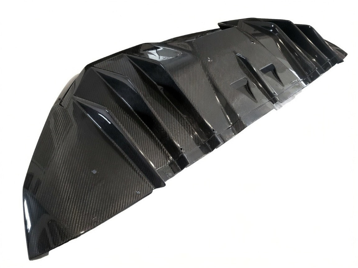 Lamborghini Aventador S – VSR Style Carbon Fiber Rear Diffuser - Exotics Carbon Design