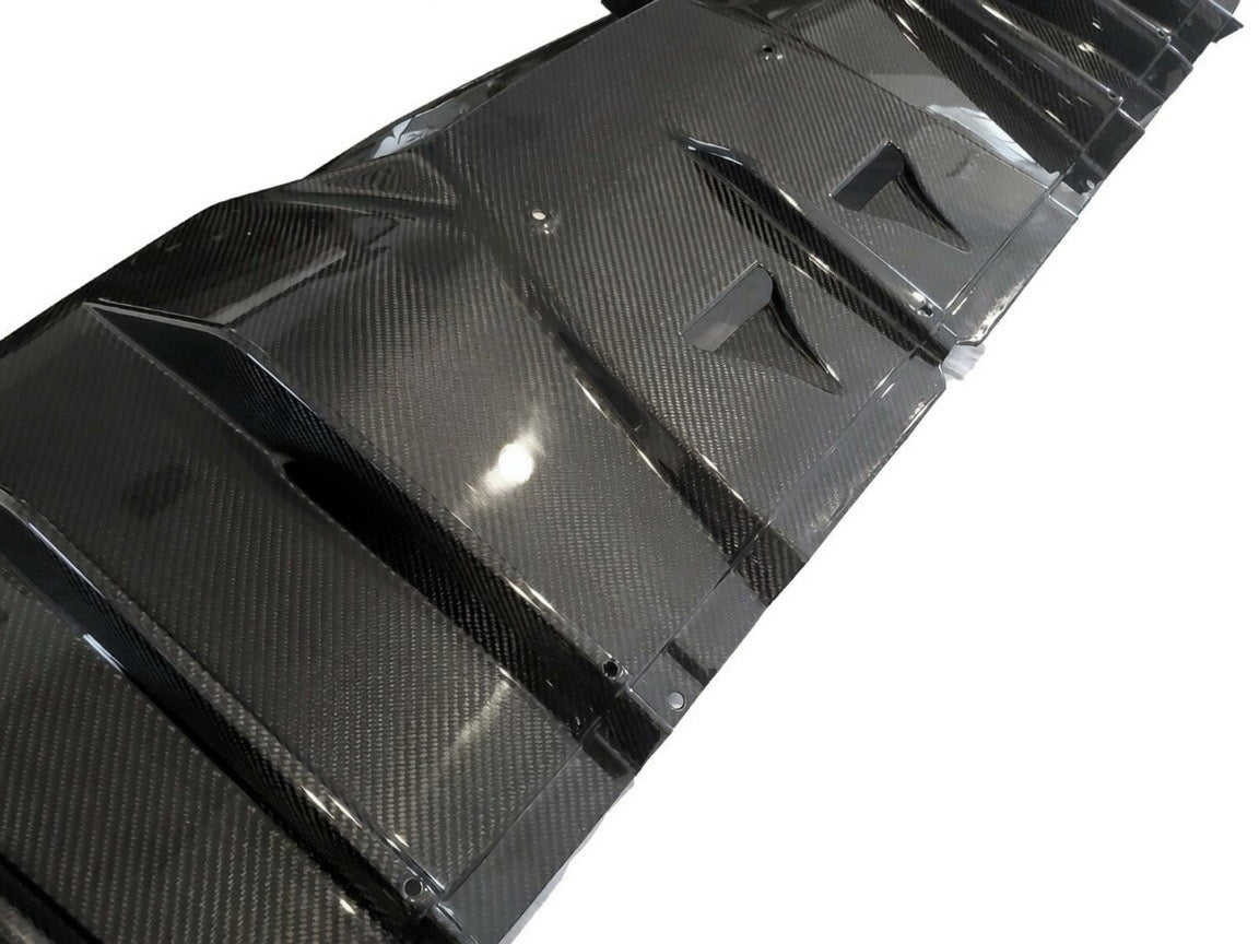 Lamborghini Aventador S – VSR Style Carbon Fiber Rear Diffuser - Exotics Carbon Design