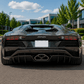 Lamborghini Aventador S – VSR Style Carbon Fiber Rear Diffuser - Exotics Carbon Design