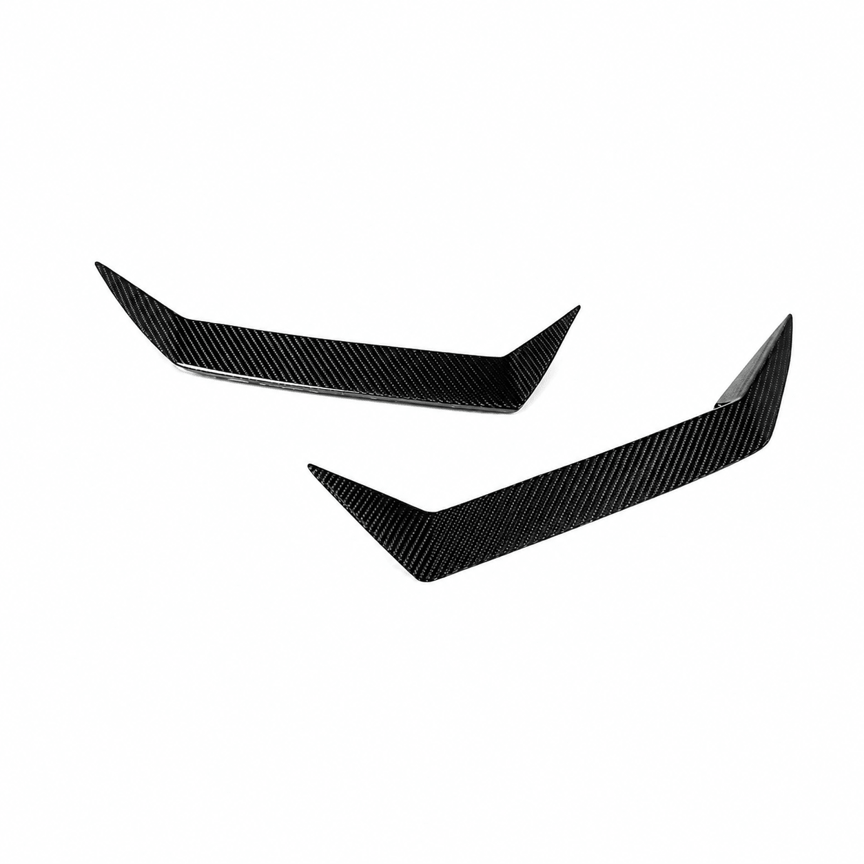 Lamborghini Aventador SVJ Carbon Fiber Front Bumper Vent Trim - Exotics Carbon Design