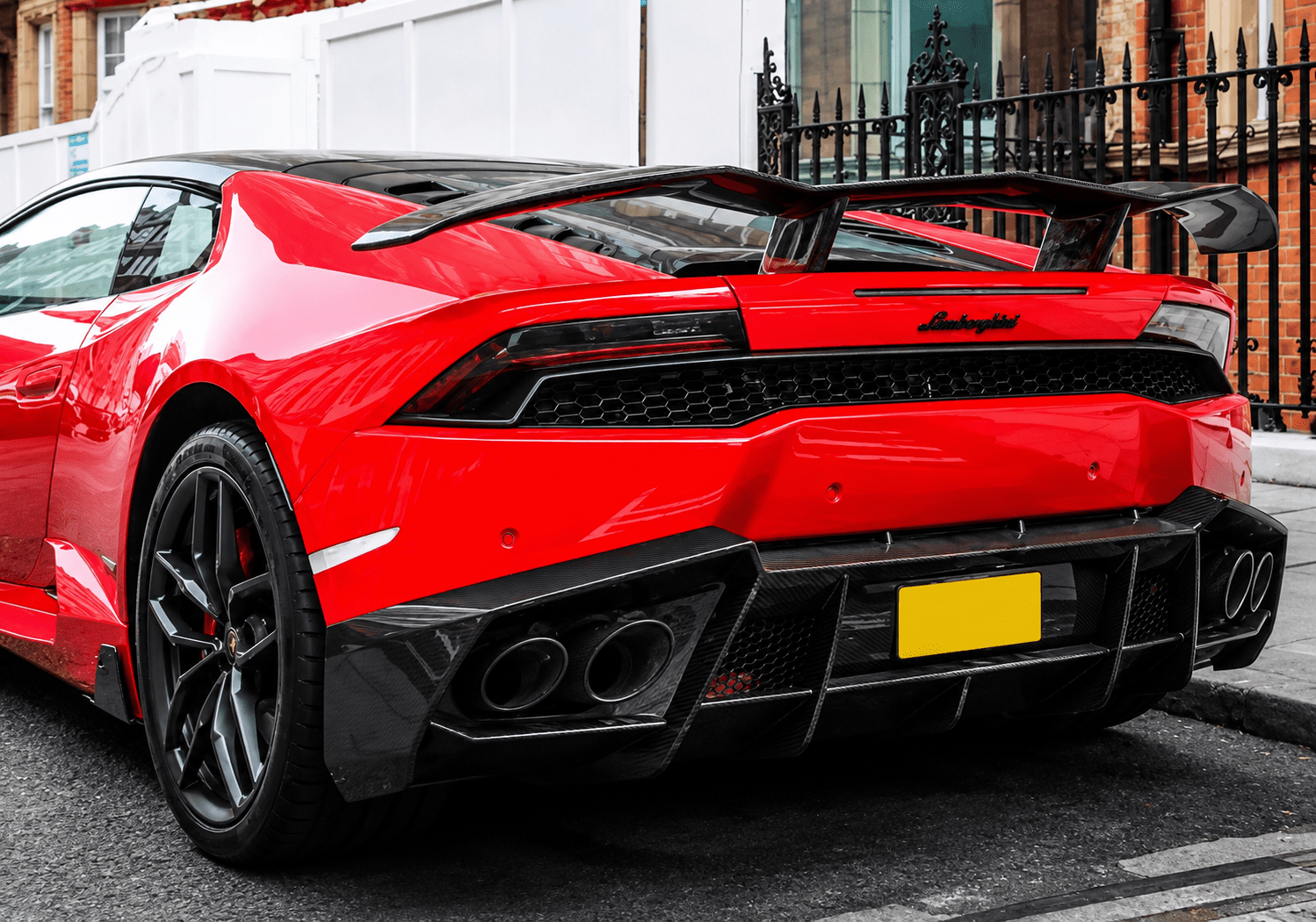 Lamborghini Huracan Artisan Carbon Fiber Wing - Exotics Carbon Design