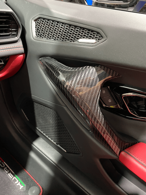 Lamborghini Huracan Carbon Fiber Door Handles - Exotics Carbon Design