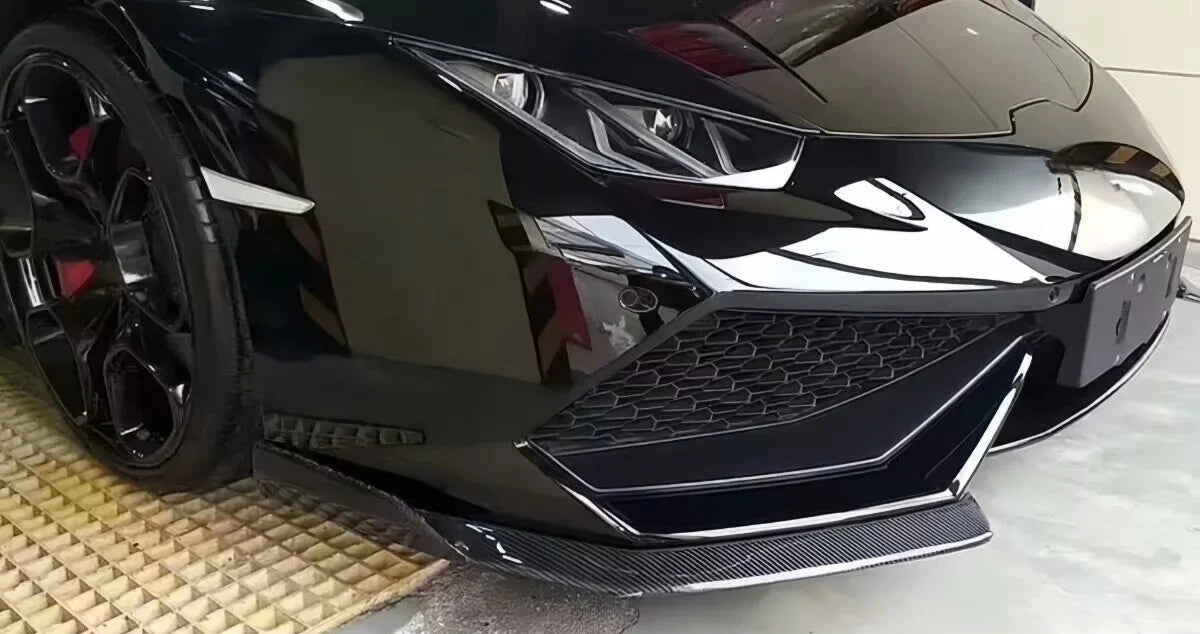Lamborghini Huracan Carbon Fiber Front Splitter - Exotics Carbon Design