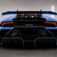 Lamborghini Huracan EVO Carbon Fiber Swan Neck Wing - Exotics Carbon Design
