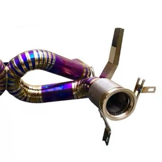 Lamborghini Huracán EVO - Exotic Design Titanium X - Pipe Catback Exhaust - Exotics Carbon Design