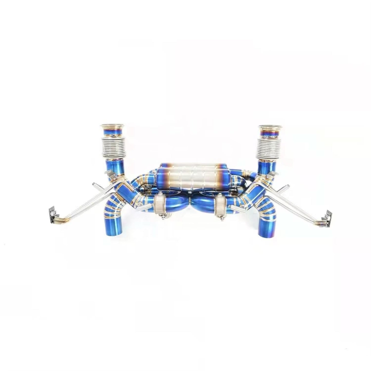 Lamborghini Huracán EVO - Titanium Race Exhaust System with Vacuum Valves - Exotics Carbon Design