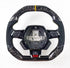 Lamborghini Huracán Forged Carbon Fiber Steering Wheel - Exotics Carbon Design