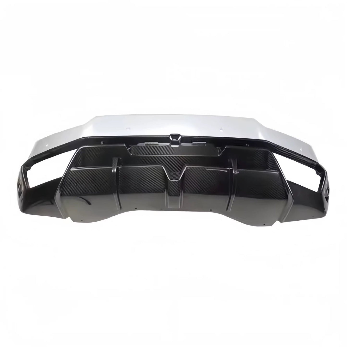Lamborghini Huracan GT4 Style Rear Bumper with Carbon Fiber Rear Diffuser - Exotics Carbon Design